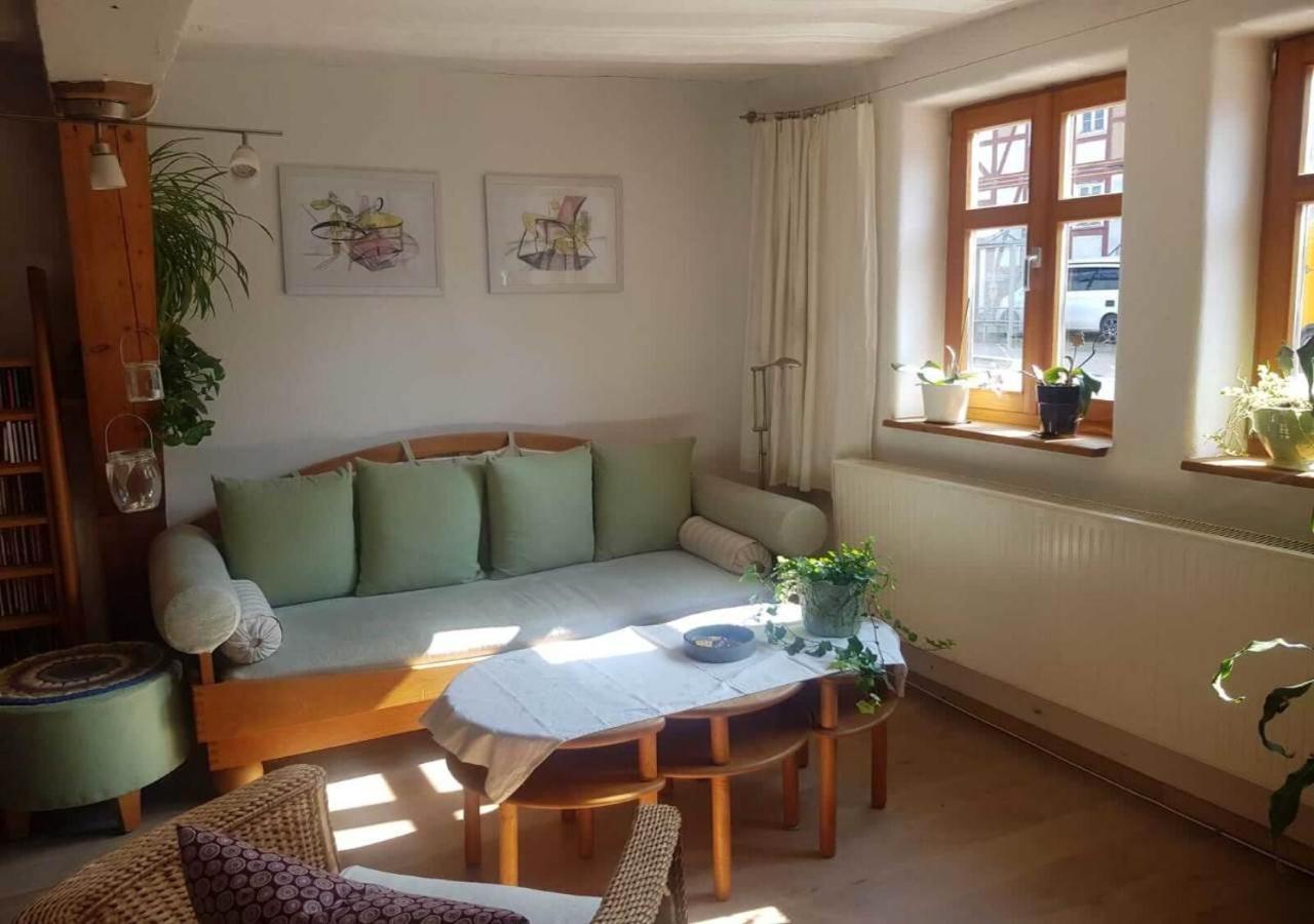 Aeltestes Haus In Quentel - Ferienwohnung 1 Mit Kleinem Garten Lichtenau 外观 照片